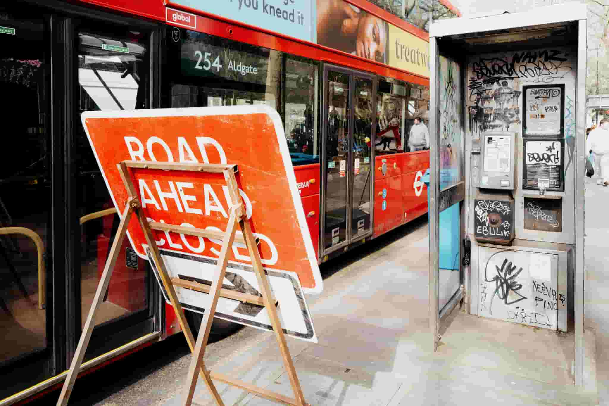 Road Ahead Closed
