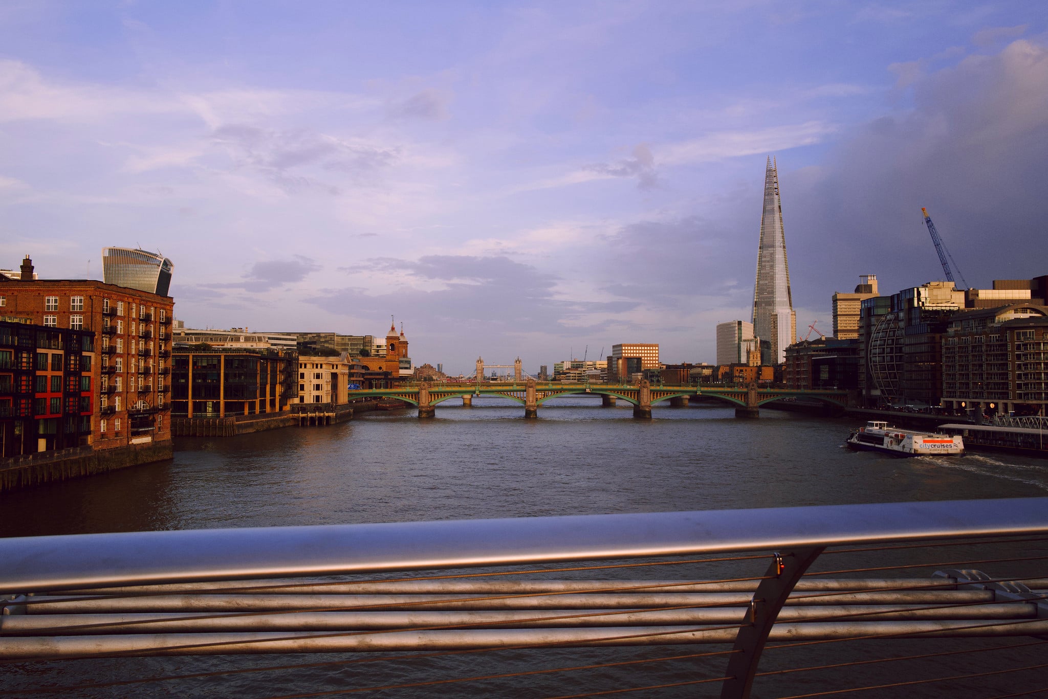 View from Millennium Bridge
