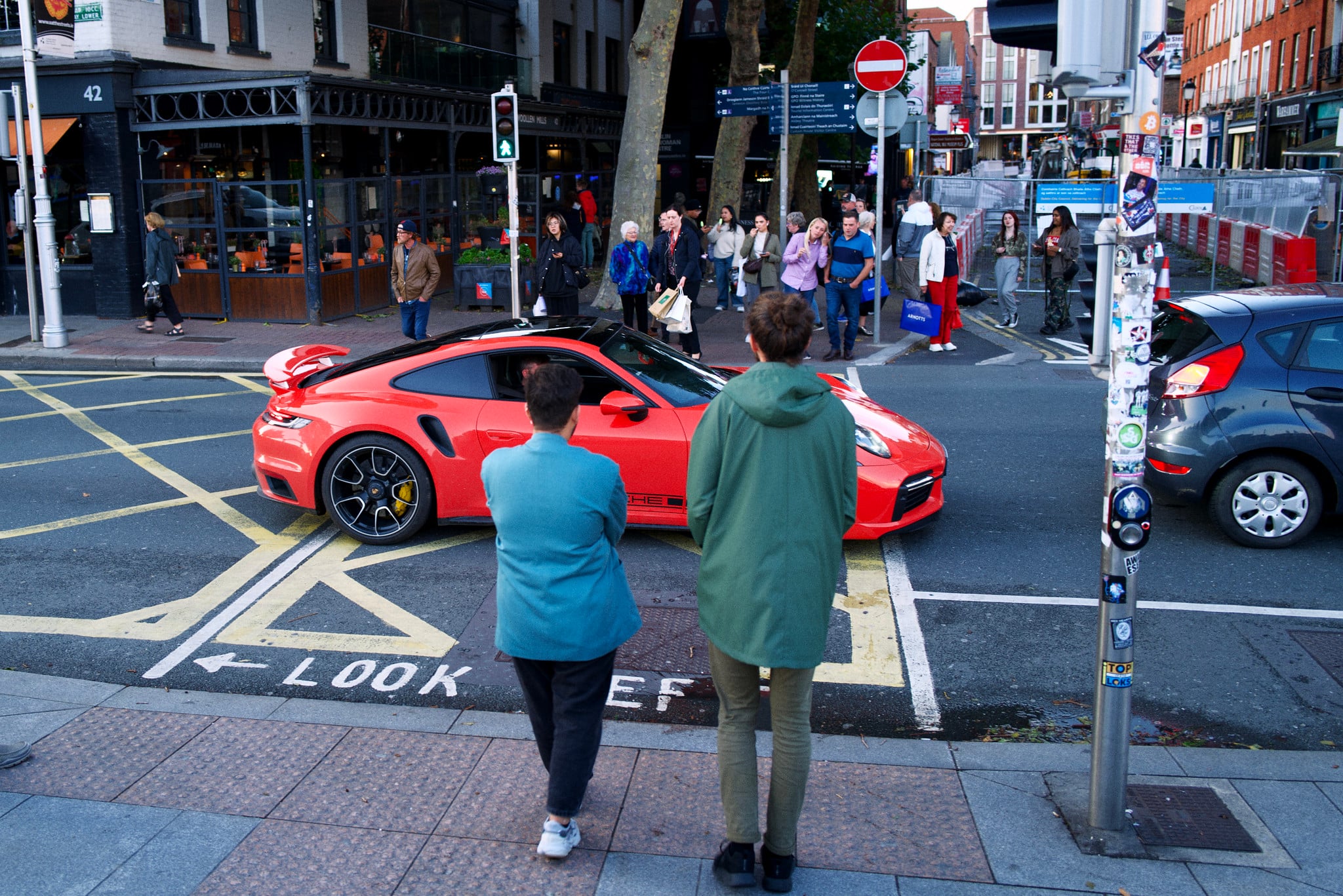 Crossing in Colour