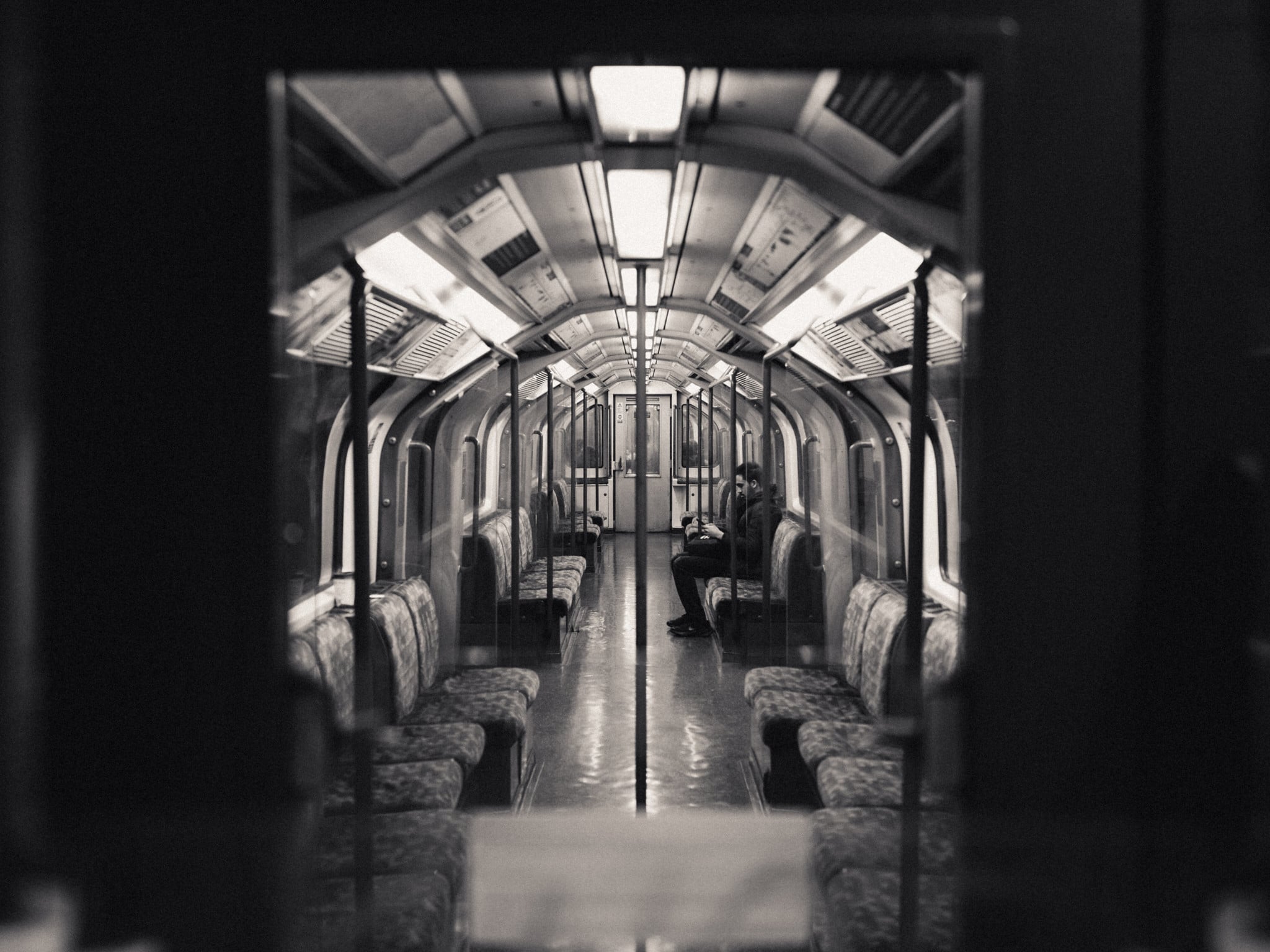 Alone on the Central Line