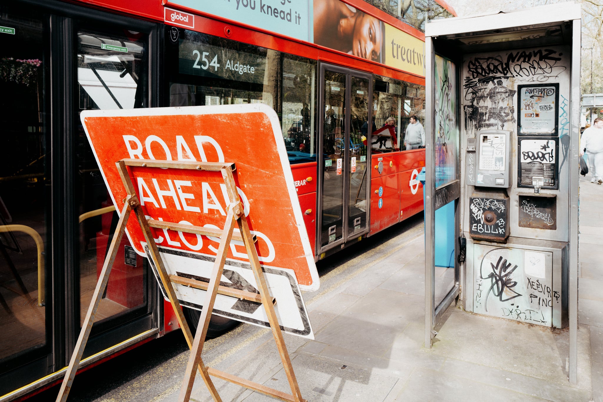 Road Ahead Closed